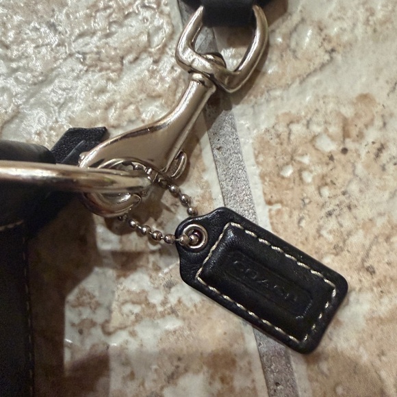 Coach Small Black Crossbody with Adorable Silk Bow - Picture 5 of 16